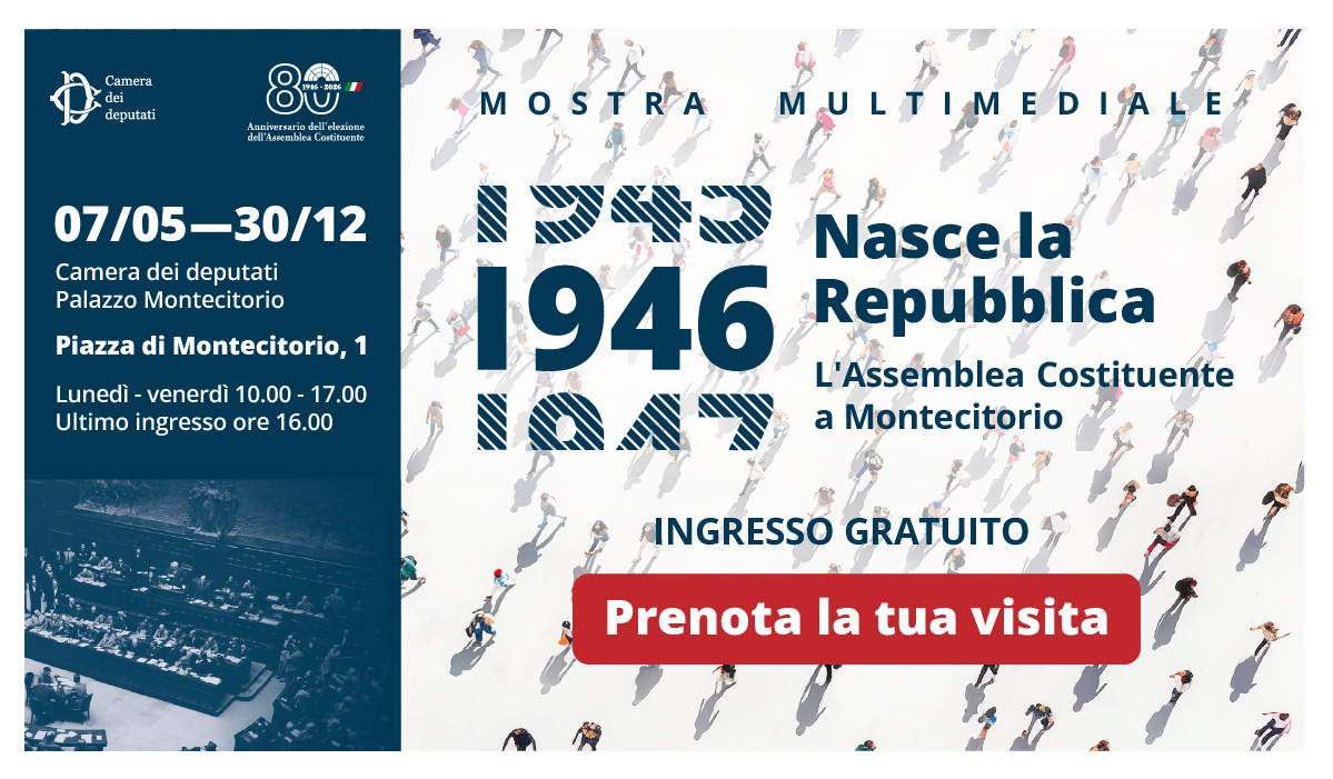 Visita  la mostra sugli 80 anni dall'elezione dell'Assemblea costituente
