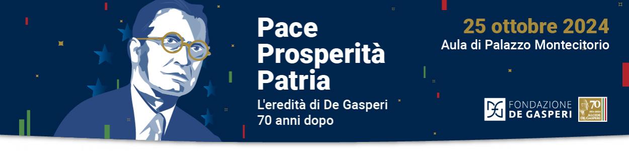 De Gasperi 70 anni