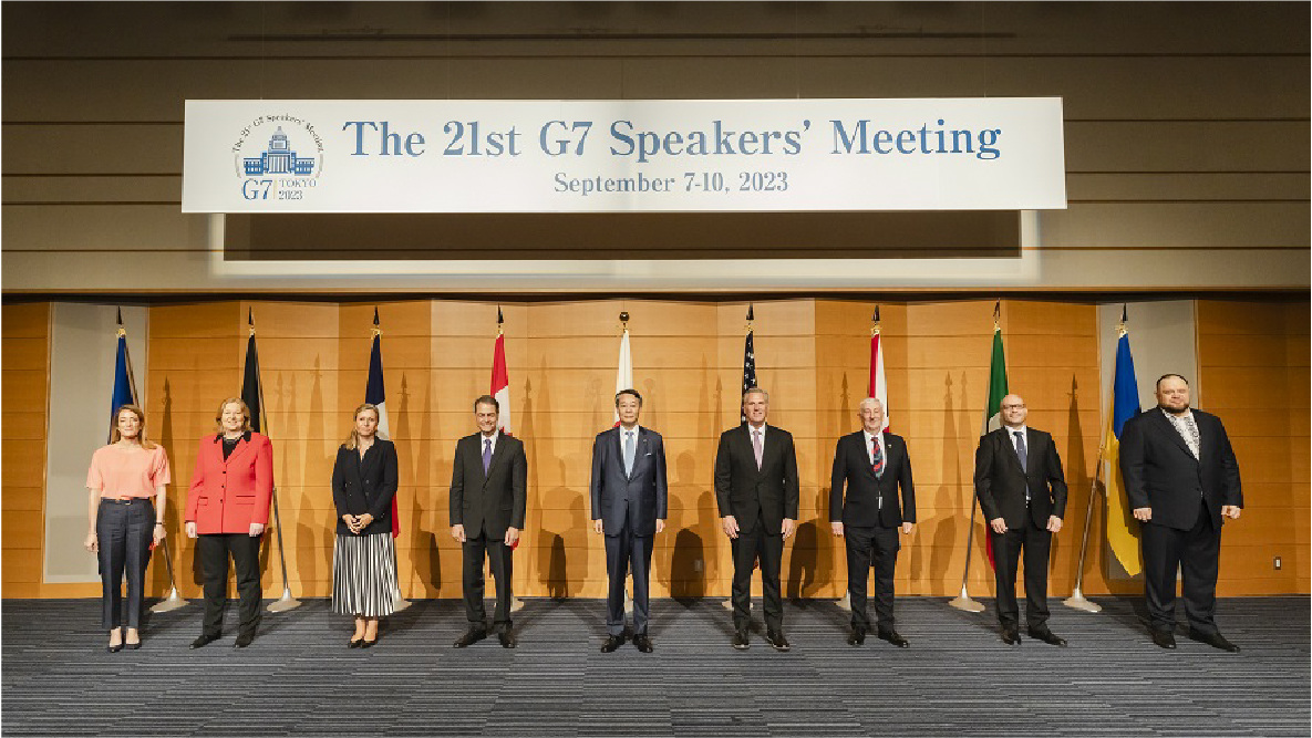 Le precedenti riunioni dei presidenti delle Camere basse dei Paesi del G7