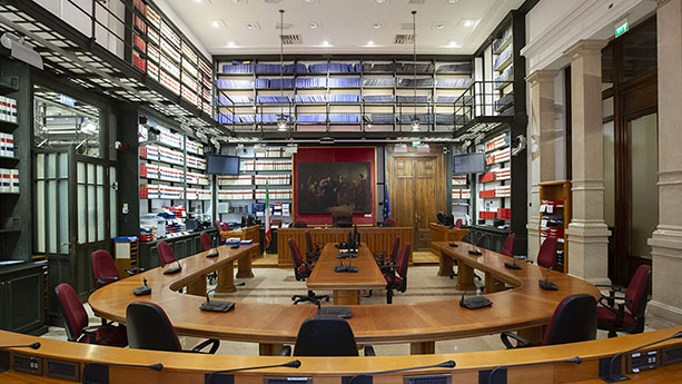 Aula Commissione Affari costituzionali