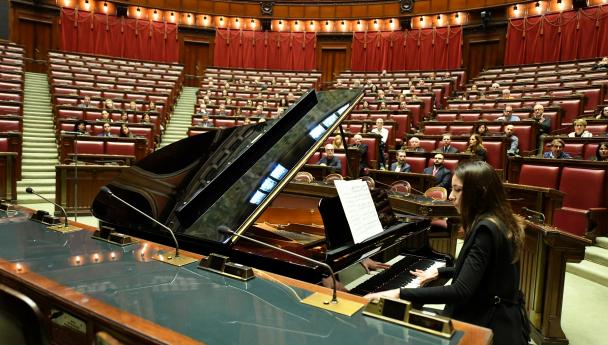 Pianista ucraina Anna Danchak Zenoviia